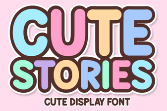 Cute Stories Font: Whimsical Type for Creative Projects