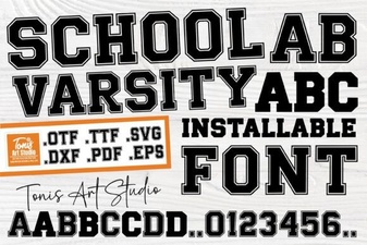 School Varsity Font: Creative Design Ideas and Inspiration