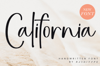 California Font Inspirations for Fresh Design Projects