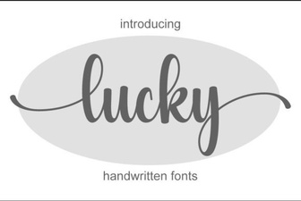 Lucky Font: Playful Typeface for Creative Projects