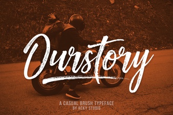 Ourstory Font Duo: Elegant Script & Sans Pairing